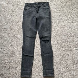J Brand Grey Skinny Jeans